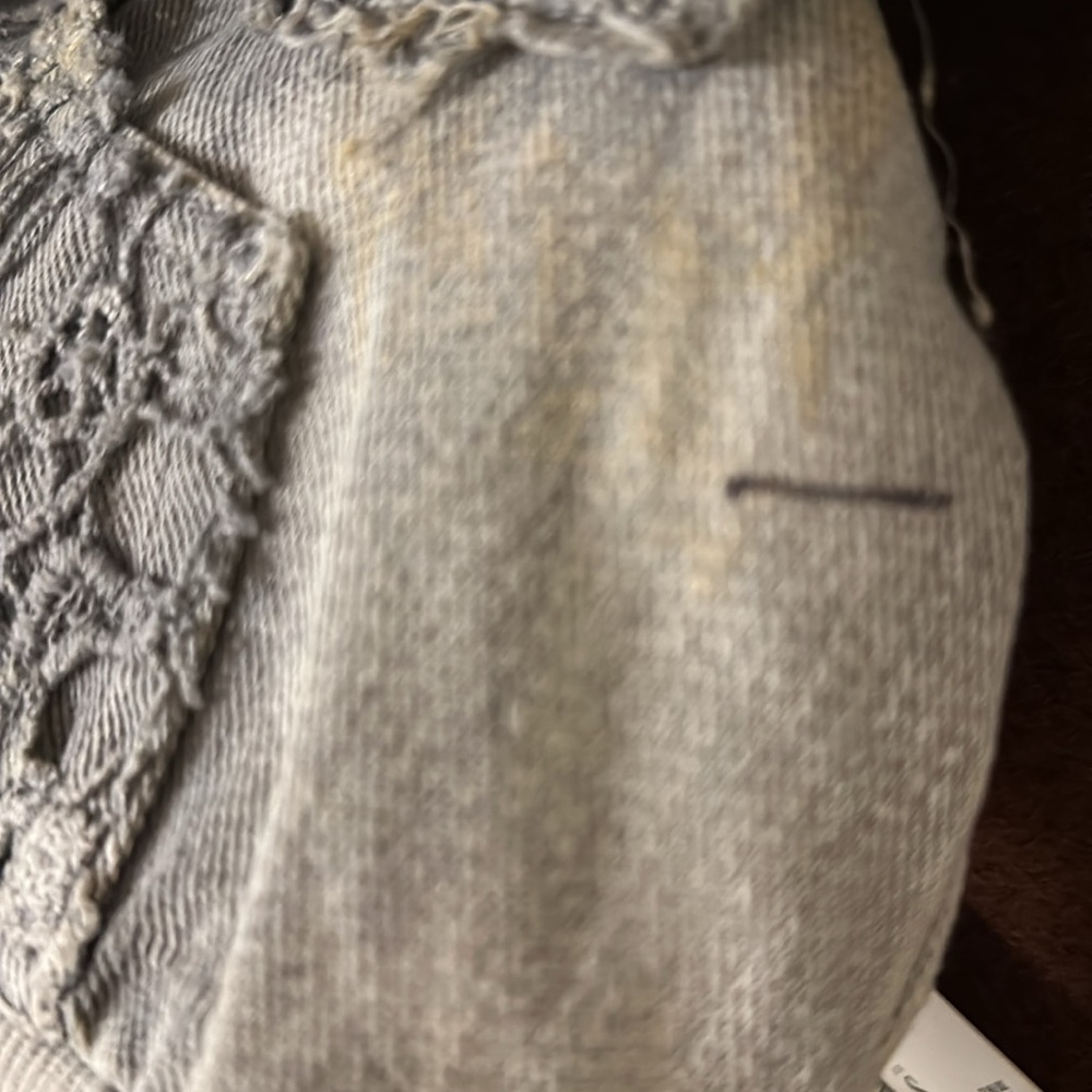 Free People Mazzie Denim Bomber Jacket NEW - Picture 9 of 9